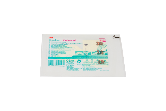 Tegaderm I.V Aseguramiento Avanzado 3.8cm. X 4 cm.