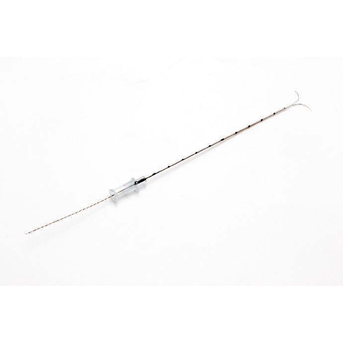 Aguja de Marcaje de mama para lesiones con marcas ecogénicas DuaLok 20Ga x 37mm